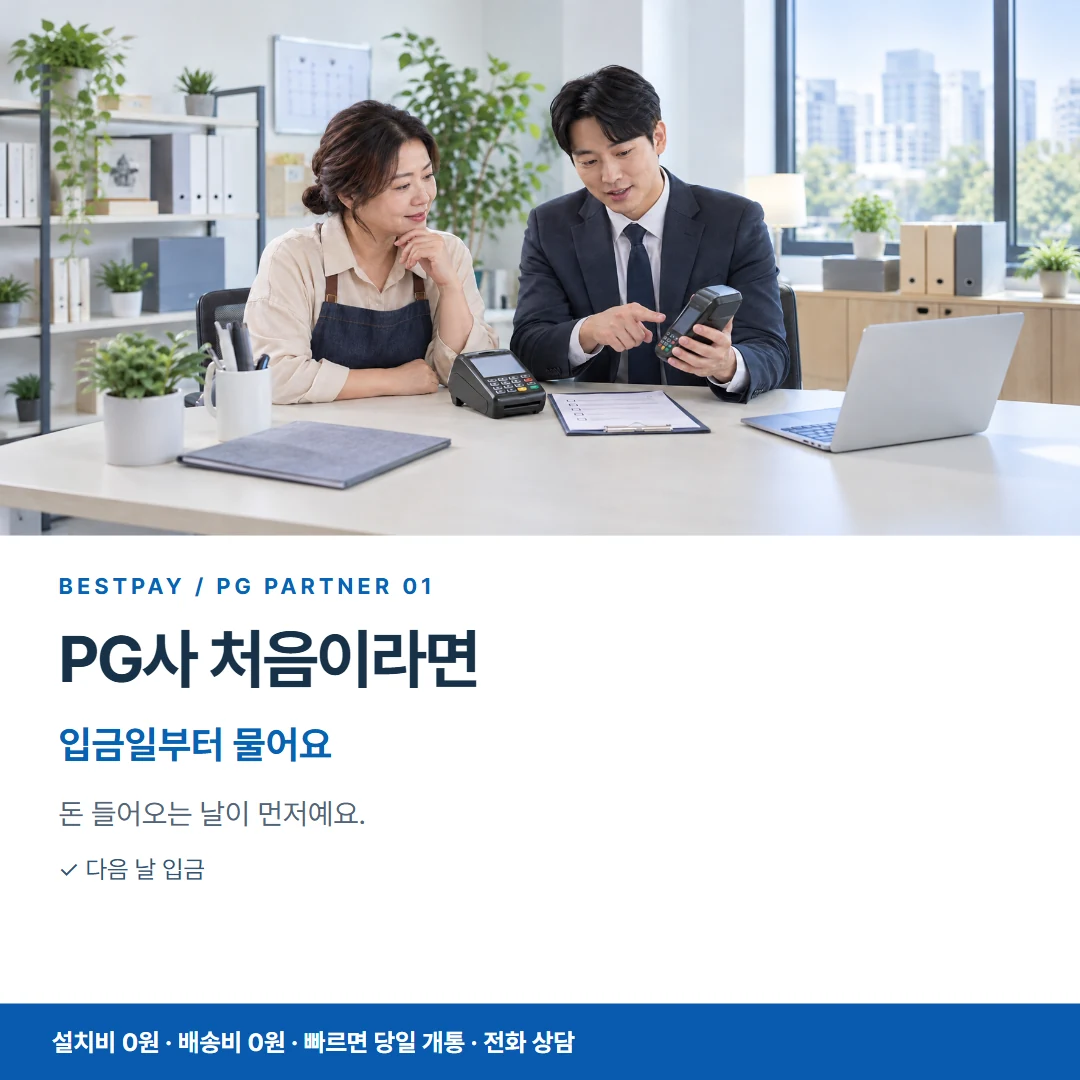 PG사 처음이라면 입금일부터 물어요 카드뉴스 1
